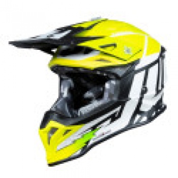 CASCO JUST1 J-39 POSEIDON NEGRO / AMARILLO FLUOR / BLANCO